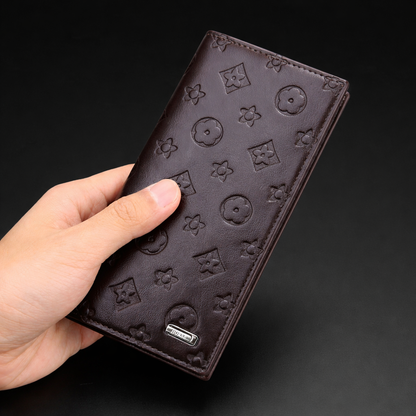 Tarz Luxe Monogram Luxe Zip Around Long Wallet