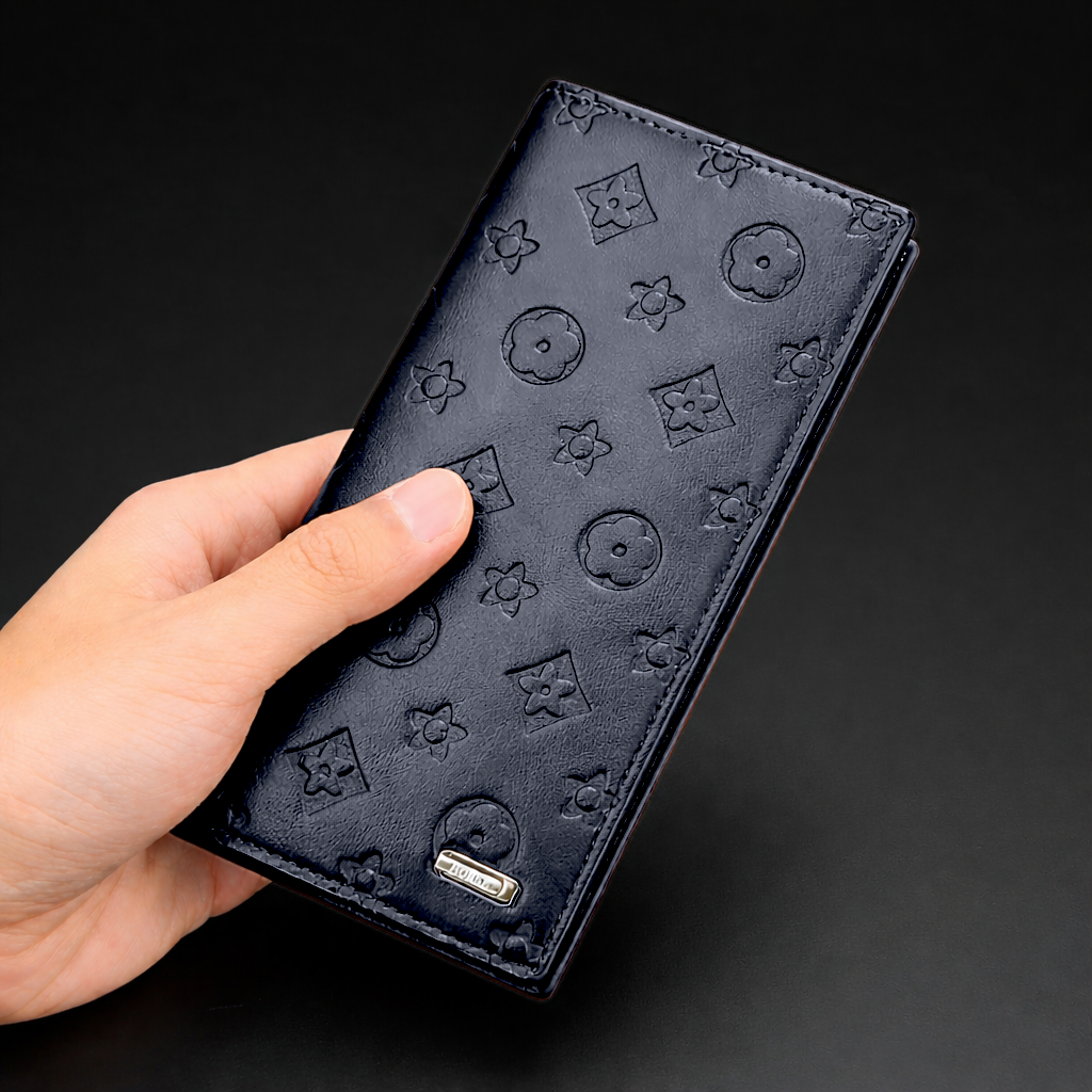 Tarz Luxe Monogram Luxe Zip Around Long Wallet
