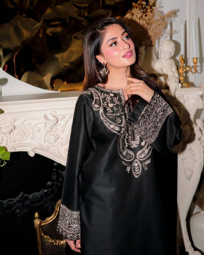 Tarz Luxe – Luxury Pure Shamoze Silk 2-Piece Ensemble