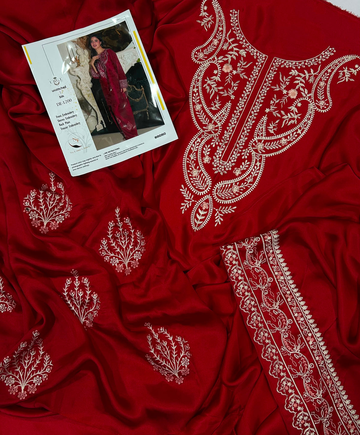 Tarz Luxe – Luxury Pure Shamoze Silk 2-Piece Ensemble