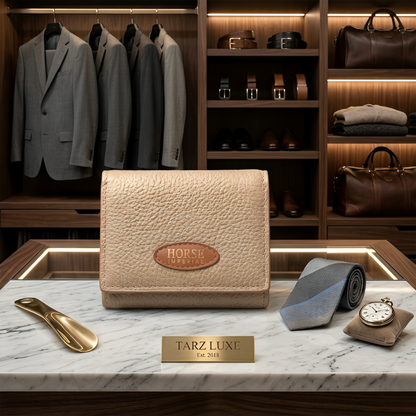 Tarz Luxe – Horse Imperial Premium Tri-Fold Wallet