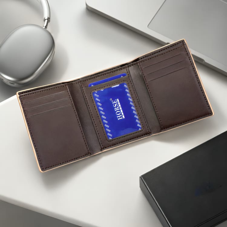 Tarz Luxe – Horse Imperial Premium Tri-Fold Wallet