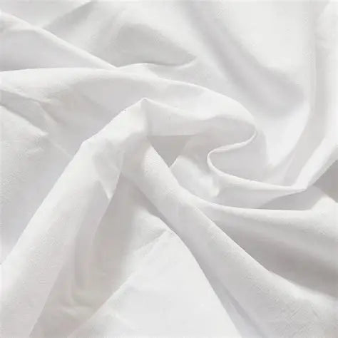 Tarz Luxe Premium Classic Cotton Unstitched Suit Fabric - Pure Cream (4.5 Meters)