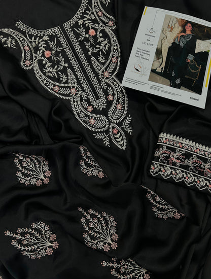 Tarz Luxe – Luxury Pure Shamoze Silk 2-Piece Ensemble