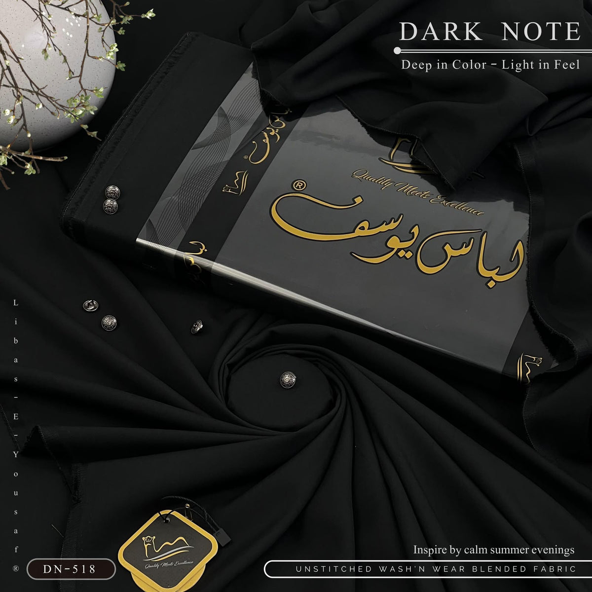 ✨ Tarz Luxe – Libas-e-Yousaf "Dark Note" Summer Collection ✨