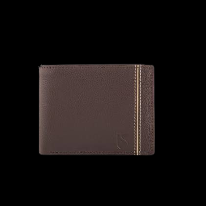 Brown leather wallet